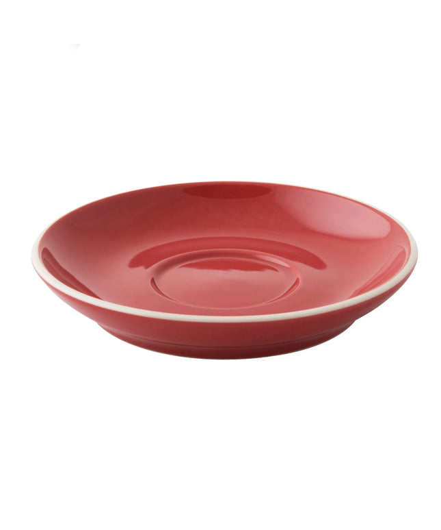 GGM Gastro (6 pcs) COLORS - Cappuccino saucers - Ø140mm - Red