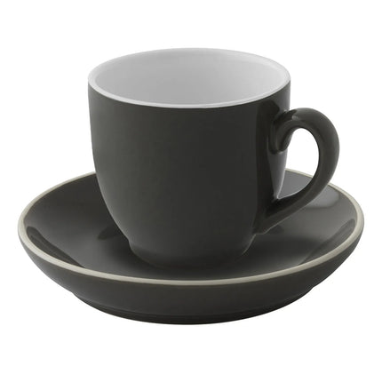 GGM Gastro (6 pcs) COLORS - Espresso saucers - Ø120mm - Grey