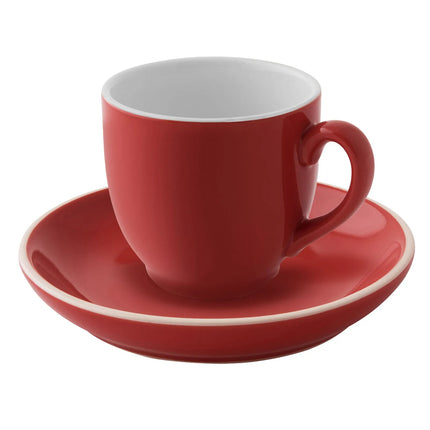 GGM Gastro (6 pcs) COLORS - Espresso saucers - Ø120mm - Red