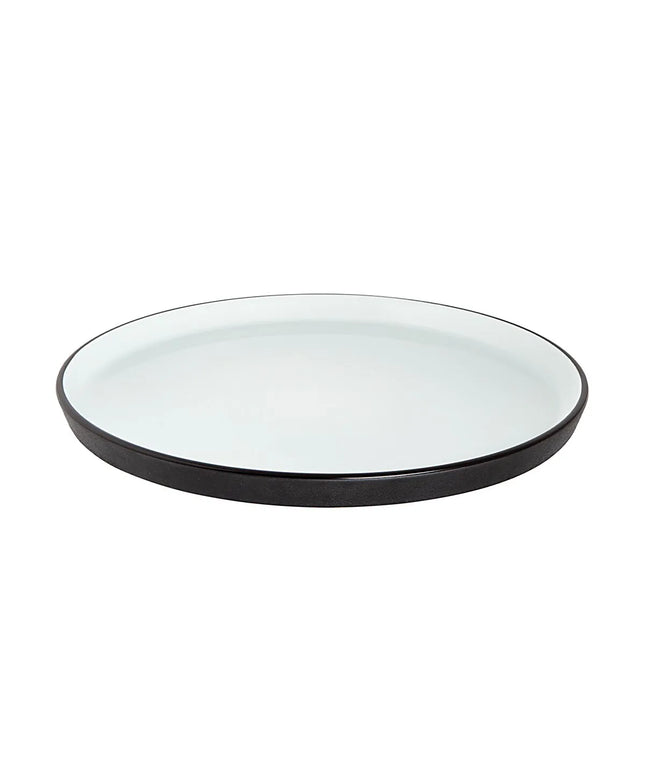 GGM Gastro (6 pcs) COSMIC | Plate - flat - Porcelain - Ø250mm - Black