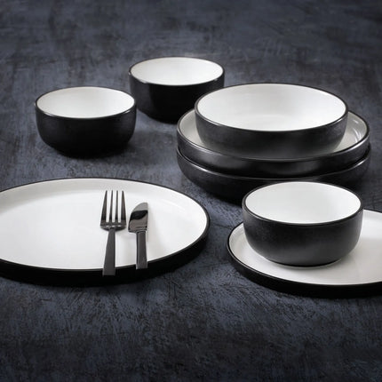 GGM Gastro (6 pcs) COSMIC | - Porcelain - Ø200mm - Black