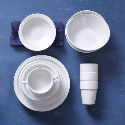 GGM Gastro (6 pcs) Dessert Bowl - Budgetline - Porcelain - 260ml - square - 120x120mm - White
