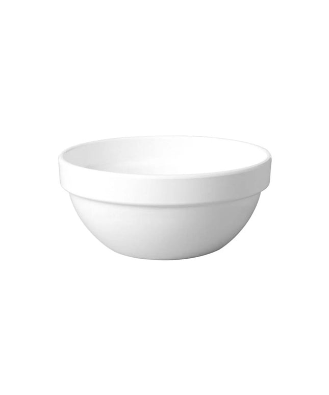 GGM Gastro (6 pcs) Dessert Bowl - CASUAL MAXI - Melamine - 0.15L - round - Ø 105mm - White