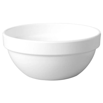 GGM Gastro (6 pcs) Dessert Bowl - CASUAL MAXI - Melamine - 0.15L - round - Ø 105mm - White