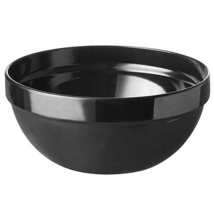 GGM Gastro (6 pcs) Dessert Bowl - CASUAL MAXI - Melamine - 0.5L - Ø 140mm - 140x140mm - Depth: 65mm - Black