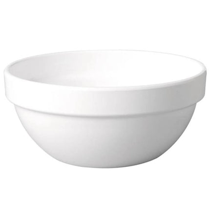 GGM Gastro (6 pcs) Dessert Bowl - CASUAL MAXI - Melamine - 0.5L - Ø 140mm - Depth: 65mm - White