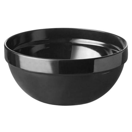 GGM Gastro (6 pcs) Dessert Bowl - CASUAL MAXI - Melamine - 250ml - round - Ø 120mm - Black