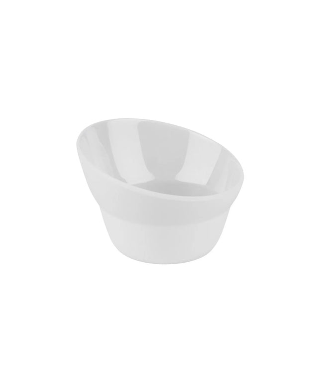 GGM Gastro (6 pcs) Dessert Bowl - CASUAL - Melamine - 130ml - round - Ø 100mm - 100x100mm - Depth: 70mm - White