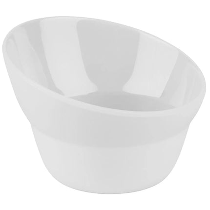 GGM Gastro (6 pcs) Dessert Bowl - CASUAL - Melamine - 130ml - round - Ø 100mm - 100x100mm - Depth: 70mm - White