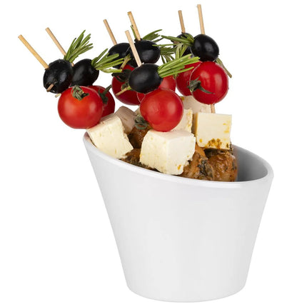 GGM Gastro (6 pcs) Dessert Bowl - CASUAL - Melamine - 300ml - round - Ø 120mm - White