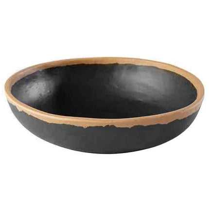 GGM Gastro (6 pcs) Dessert Bowl - CROCKER - Melamine - 0.5L - round - Ø 165mm - 165x165mm - Depth: 40mm - Brown/Terracotta