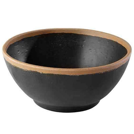 GGM Gastro (6 pcs) Dessert Bowl - CROCKER - Melamine - 0.70L - round - Ø 160mm - Brown/Terracotta