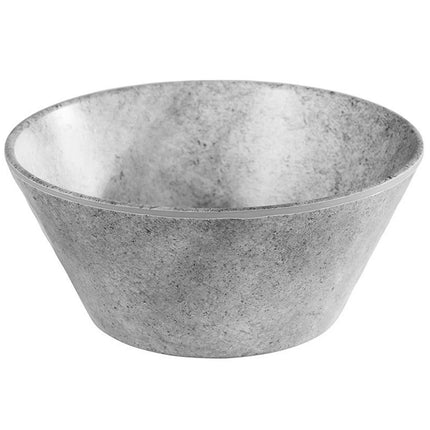 GGM Gastro (6 pcs) Dessert Bowl - ELEMENT - Melamine - 0.5L - round - Ø 160mm - Grey
