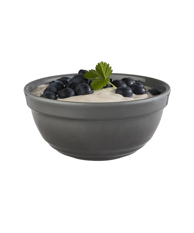 GGM Gastro (6 pcs) Dessert Bowl - EMMA - Melamine - 0.5L - round - Ø 140mm - Grey