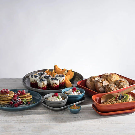 GGM Gastro (6 pcs) Dessert Bowl - EMMA - Melamine - 500ml - round - Ø 140mm - Depth: 65mm - Blue