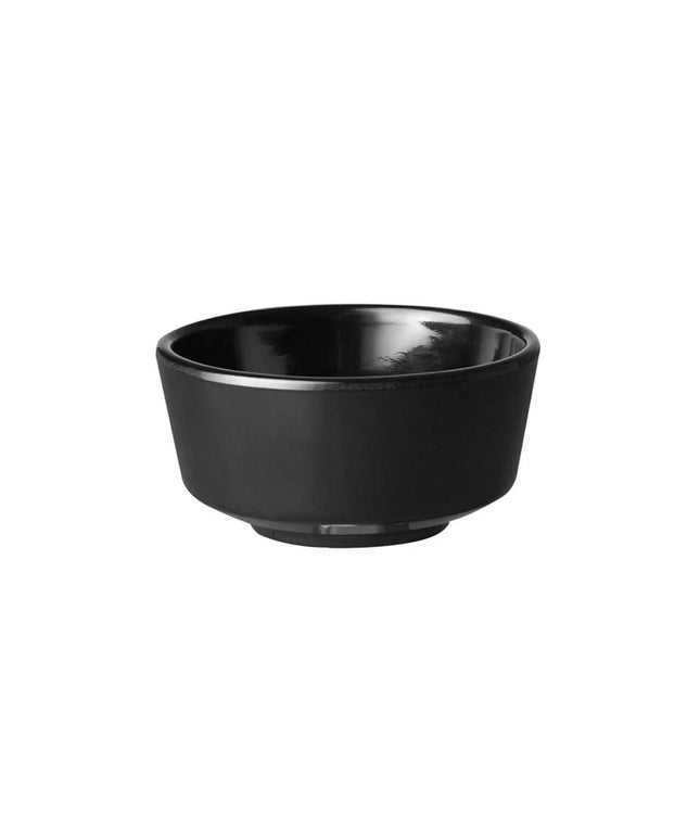 GGM Gastro (6 pcs) Dessert Bowl - FLOAT - Melamine - 150ml - round - Ø 90mm - Black