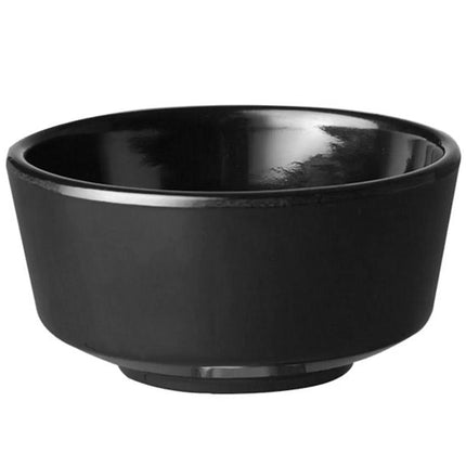 GGM Gastro (6 pcs) Dessert Bowl - FLOAT - Melamine - 150ml - round - Ø 90mm - Black