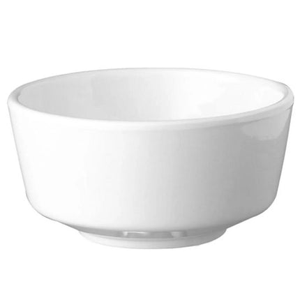 GGM Gastro (6 pcs) Dessert Bowl - FLOAT - Melamine - 450ml - round - Ø 130mm - White