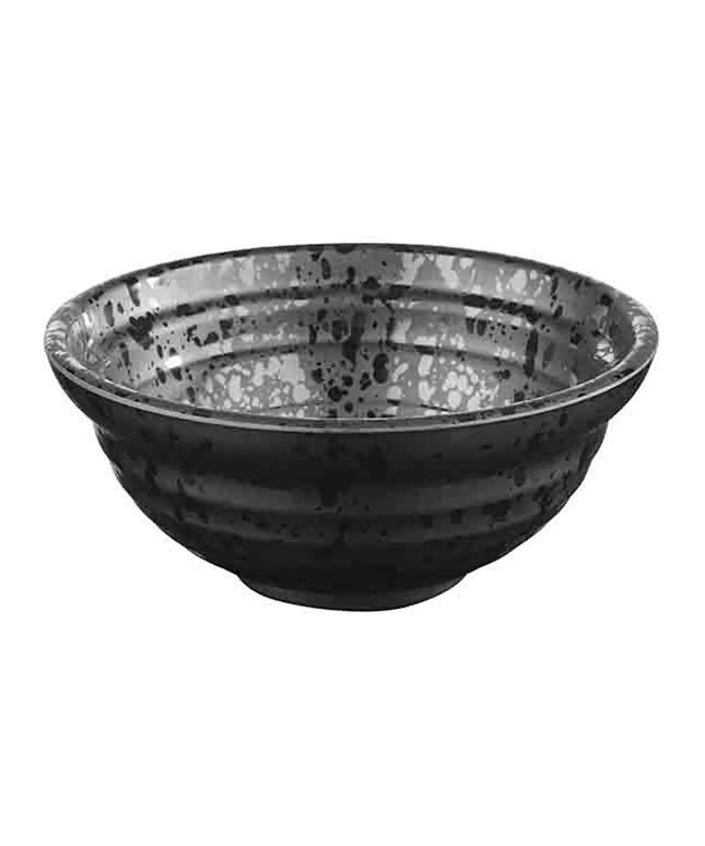 GGM Gastro (6 pcs) Dessert Bowl - GLAMOUR - Melamine - 250ml - square - 120x120mm - Depth: 50mm - Black