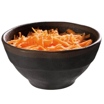 GGM Gastro (6 pcs) Dessert Bowl - MARONE - Melamine - 200ml - round - Ø 110mm - Black/Brown