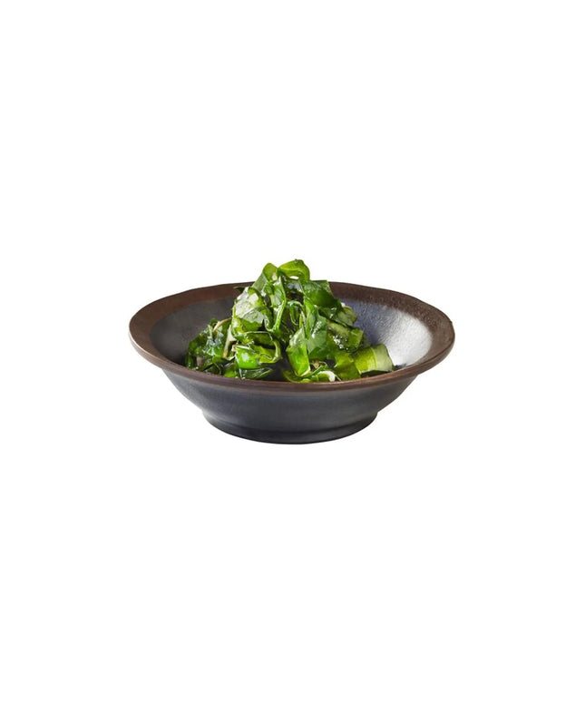 GGM Gastro (6 pcs) Dessert Bowl - MARONE - Melamine - 200ml - round - Ø 140mm - Black/Brown