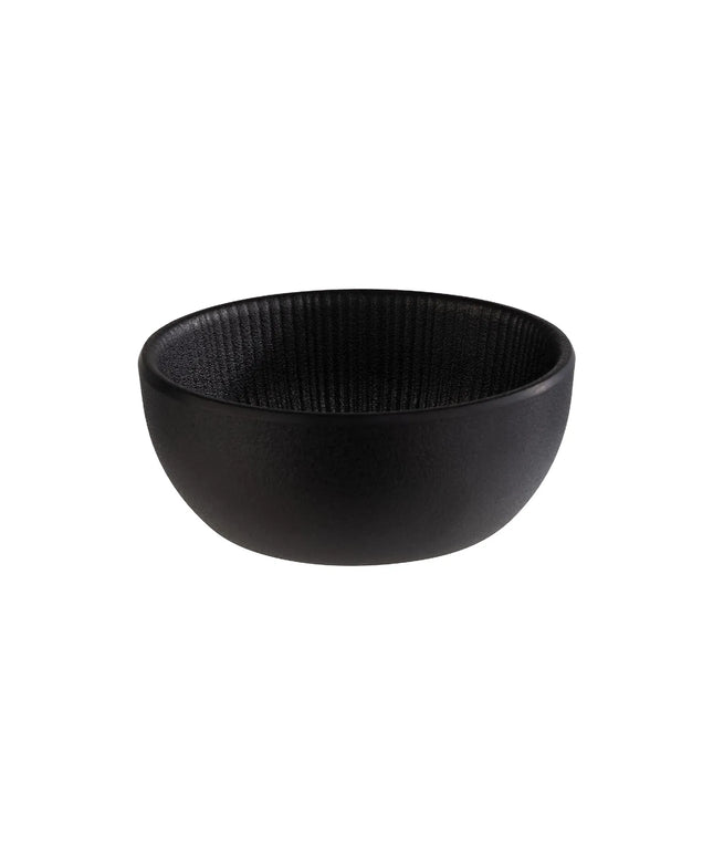 GGM Gastro (6 pcs) Dessert Bowl - NERO - Melamine - 100ml - round - Ø 85mm - Black