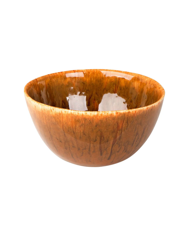 GGM Gastro (6 pcs) Dessert Bowl - RUSTIQUE - Stoneware - round - Ø 150mm - Brown