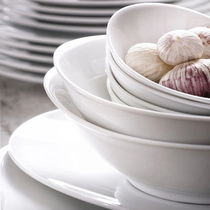 GGM Gastro (6 pcs) Dessert Bowl - White Delight - Porcelain - 200ml - 160x105mm - White