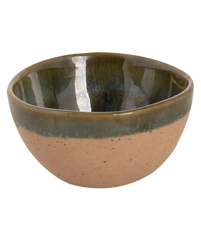 GGM Gastro (6 pcs) Dessert Bowl - Wisteria - Stoneware - Ø 75mm - Green/Beige
