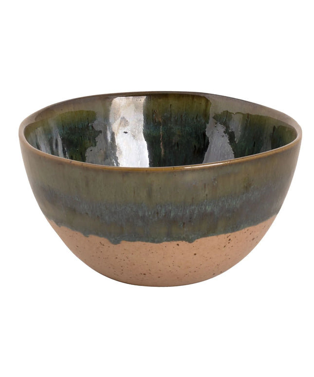 GGM Gastro (6 pcs) Dessert Bowl - Wisteria - Stoneware - 800ml - round - Ø 150mm - Green/Beige