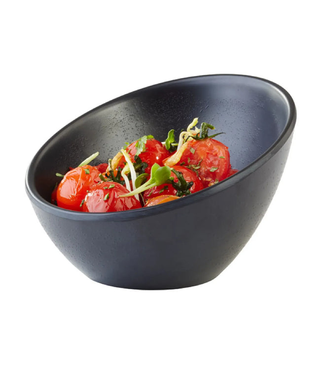GGM Gastro (6 pcs) Dessert Bowl - ZEN - Melamine - 150ml - square - 125x125mm - Depth: 85mm - Black