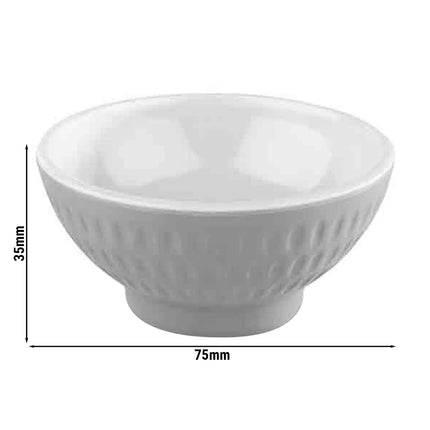 GGM Gastro (6 pcs) Dipping Pot - ASIA PLUS - Melamine - 60ml - Ø75mm