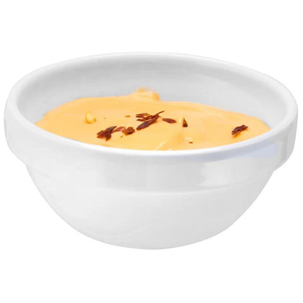 GGM Gastro (6 pcs) Dipping Pot - CASUAL MINI - Melamine - 50ml - round - Ø70mm - White