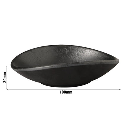 GGM Gastro (6 pcs) Dipping Pot - ZEN - Melamine - 40ml - 100x110mm - Black