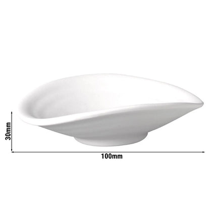 GGM Gastro (6 pcs) Dipping Pot - ZEN - Melamine - 40ml - 100x110mm - White