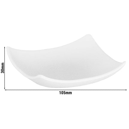 GGM Gastro (6 pcs) Dipping Pot - ZEN - Melamine - 60ml - 105x105mm - White