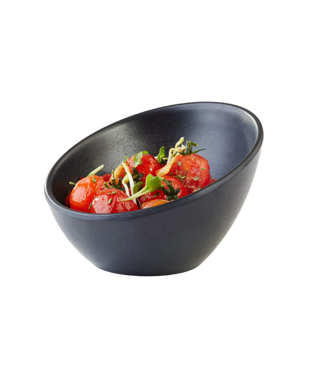 GGM Gastro (6 pcs) Dipping Pot - ZEN - Melamine - 80ml - round - Ø100mm - Black