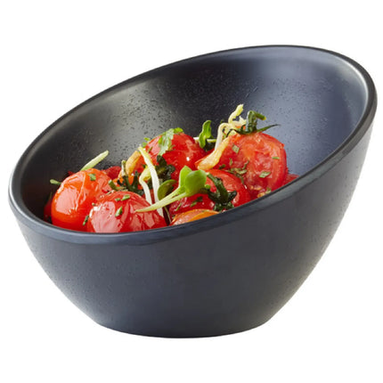 GGM Gastro (6 pcs) Dipping Pot - ZEN - Melamine - 80ml - round - Ø100mm - Black