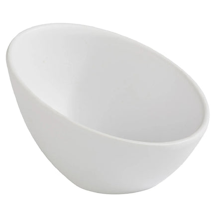 GGM Gastro (6 pcs) Dipping Pot - ZEN - Melamine - 80ml - round - Ø100mm - White