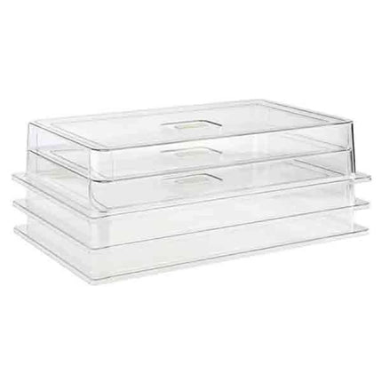 GGM Gastro (6 pcs) Display Cover - GN 1/1 - Polycarbonate - 530x325mm - Height: 95mm