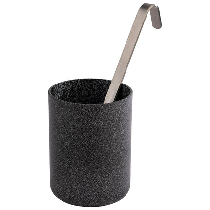 GGM Gastro (6 pcs) Dressing Pot & Wine Bucket - FROSTFIRE - Aluminium - 1.4 litres - Ø115mm - Height:150mm - Black