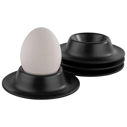 GGM Gastro (6 pcs) Egg Cup EGGY - Melamine - Ø 85mm - Black