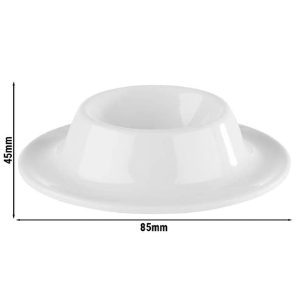 GGM Gastro (6 pcs) Egg Cup EGGY - Melamine - Ø 85mm - White