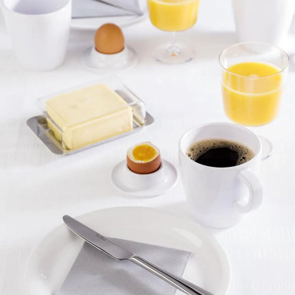 GGM Gastro (6 pcs) Egg Cup EGGY - Melamine - Ø 85mm - White
