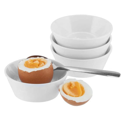GGM Gastro (6 pcs) Egg Cup - Melamine - Ø 80mm - White