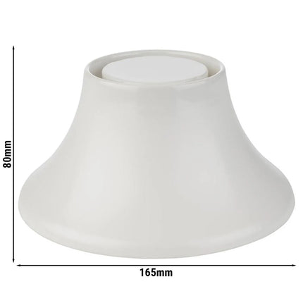 GGM Gastro (6 pcs) Etagere / Buffet Stand - FRIDA - rotating - Melamine - White - square - Height: 80mm - suitable for FRIDA bowls & trays