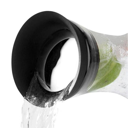 GGM Gastro (6 pcs) Glass Jug - 1L - with Auto-open Lid