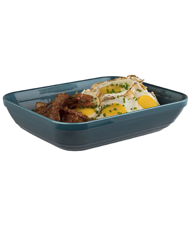 GGM Gastro (6 pcs) GN 1/2 Pan - EMMA - Melamine - 3.5L - 325x265mm - Depth: 75mm - Blue
