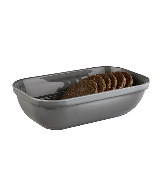 GGM Gastro (6 pcs) GN 1/4 Pan - EMMA - Melamine - 1.5L - 265x162mm - Depth: 75mm - Grey