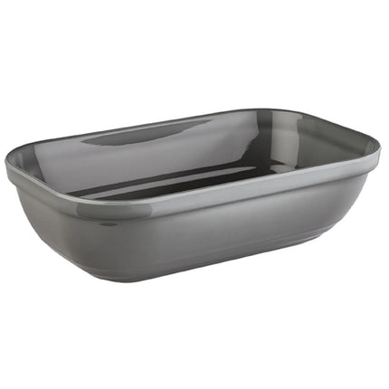GGM Gastro (6 pcs) GN 1/4 Pan - EMMA - Melamine - 1.5L - 265x162mm - Depth: 75mm - Grey